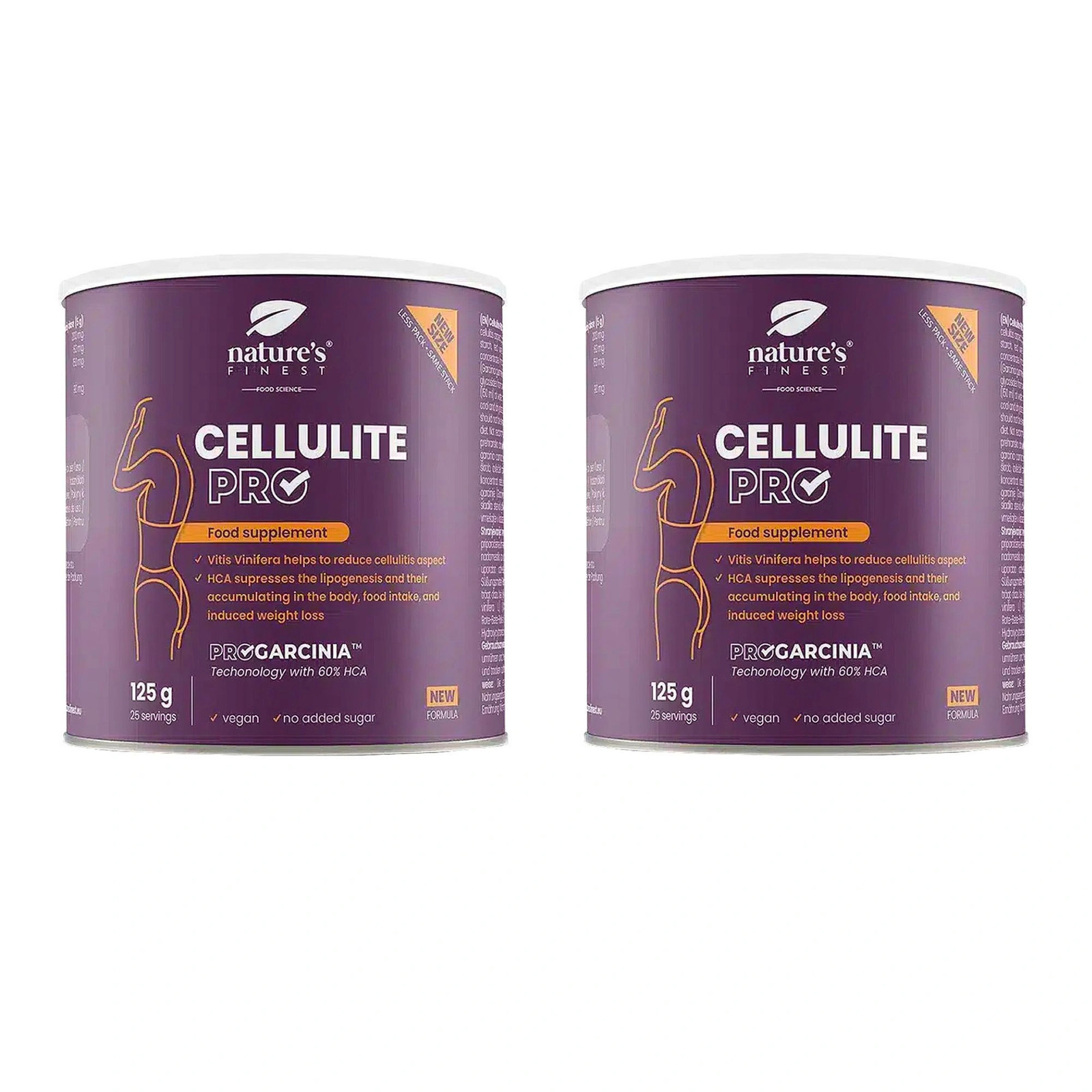 2x Nature’s Finest Cellulite Pro 125g / 4.4 oz
