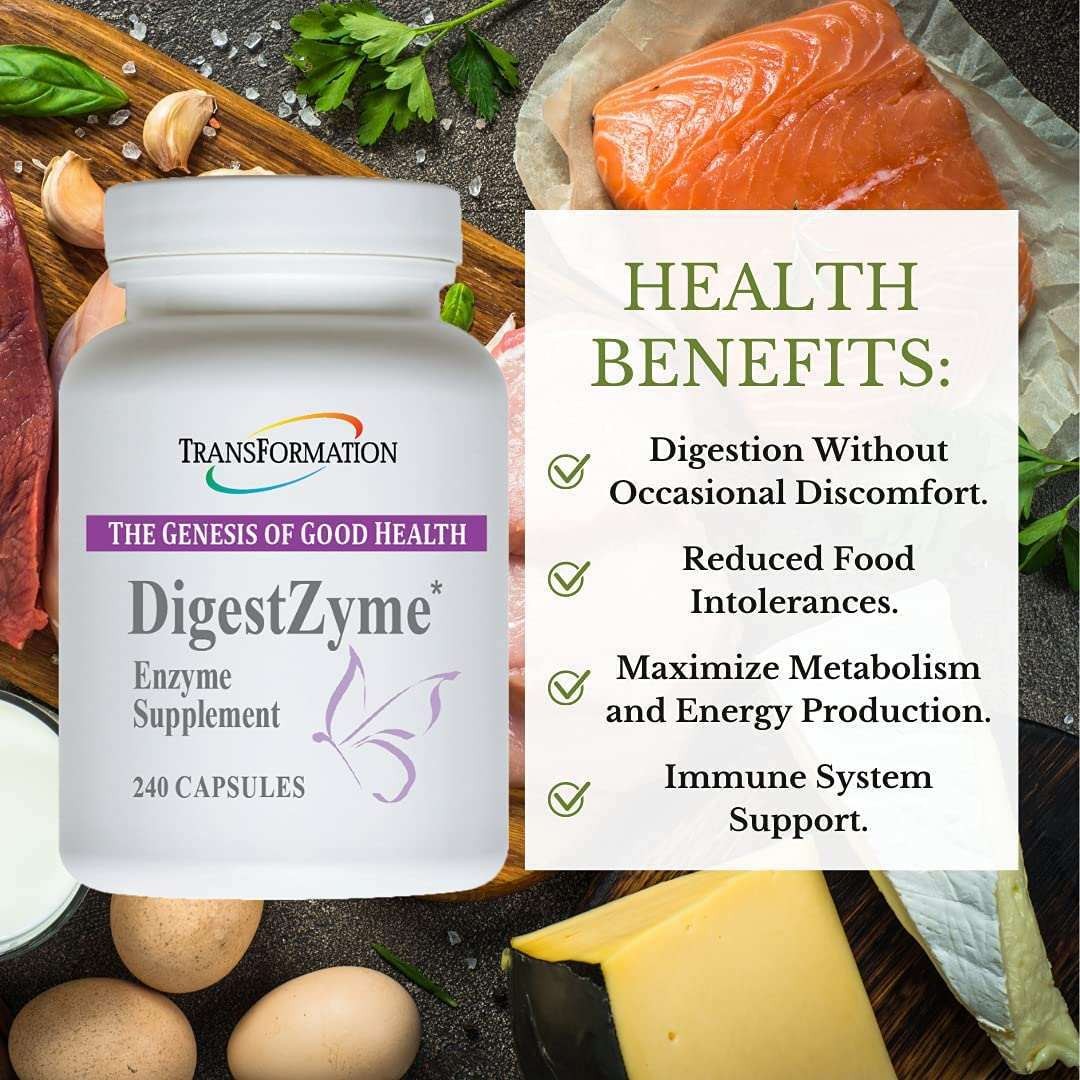 Transformation Enzymes DigestZyme Digestive Support 360 Capsules 10057
