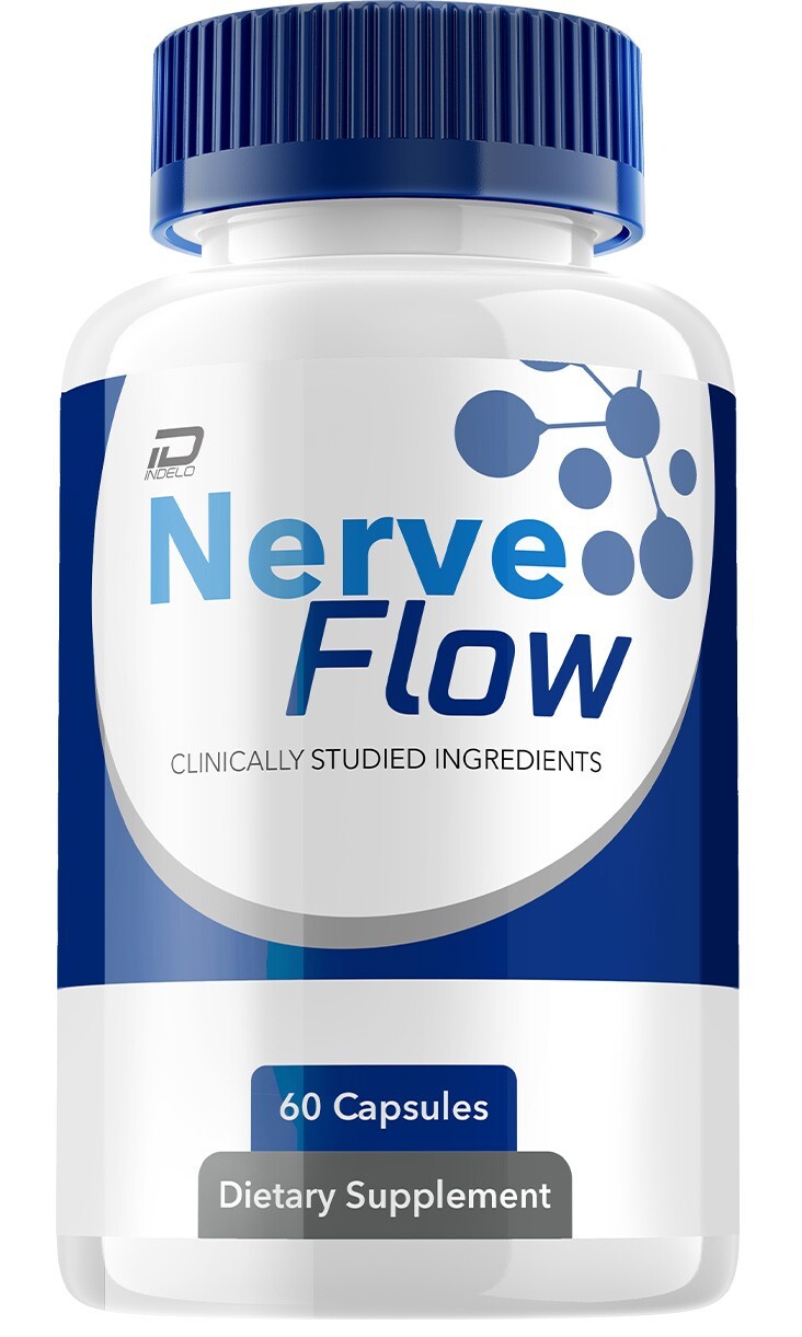 (1 Pack) Nerve Flow Capsules – NerveFlow All Natural Glycogen Support