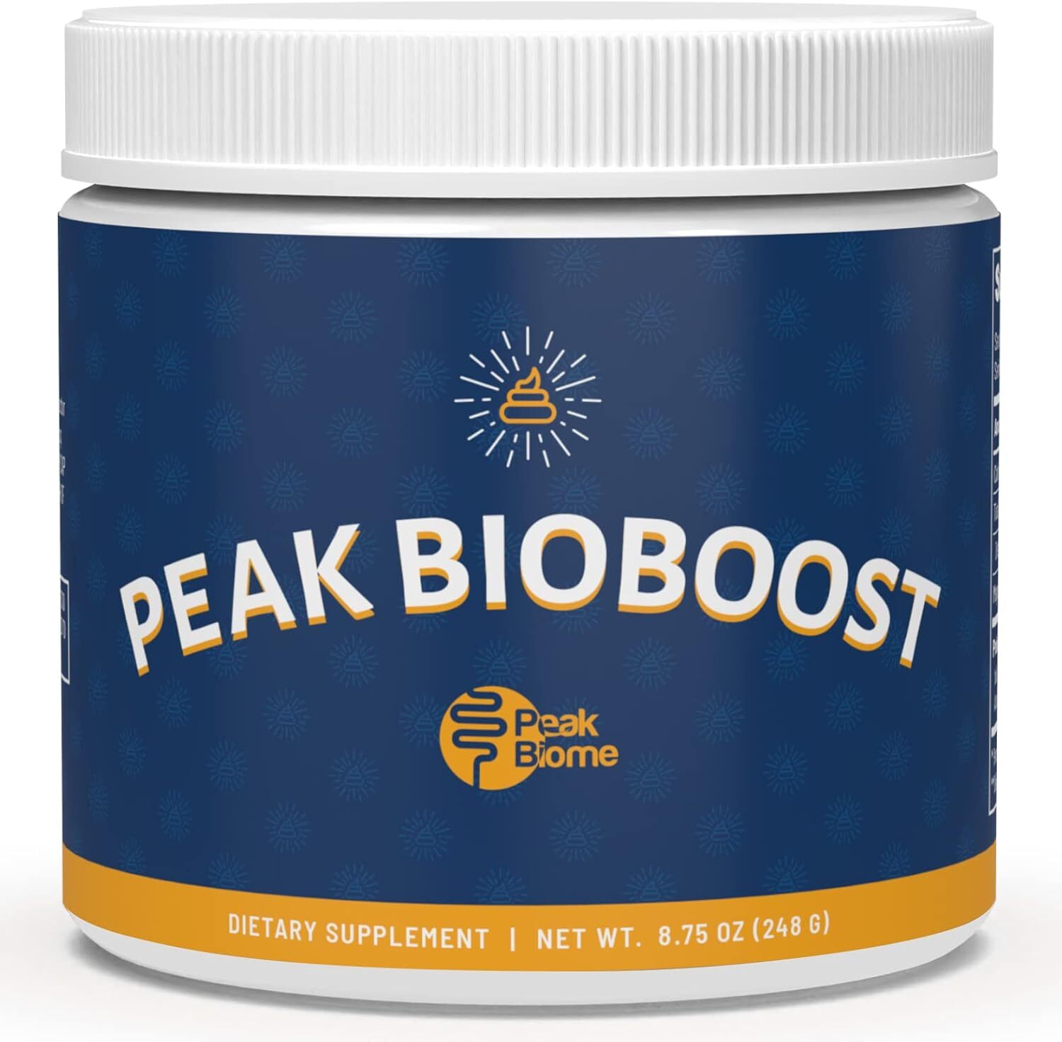 Peak Bioboost Prebiotic Fiber Supplement 30 Servings Gut Health Daily Support