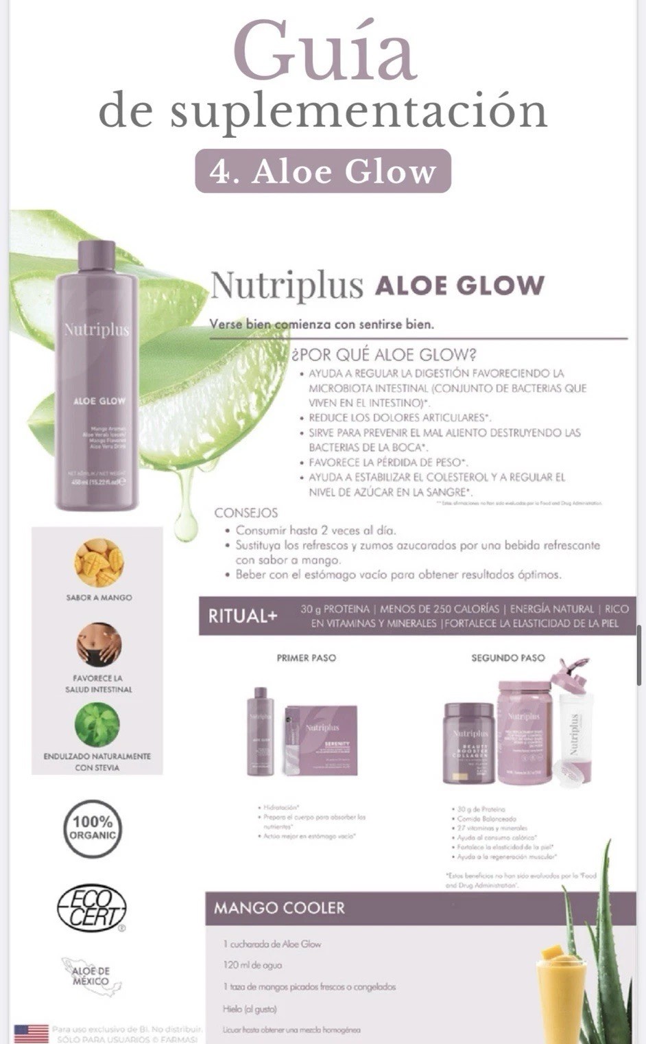 Farmasi Nutriplus Aloe Vera
