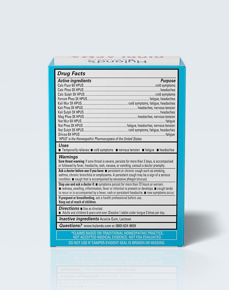 Hyland’s Bioplasma Tablets 100 Count Natural Cell Salts For Daily Balance