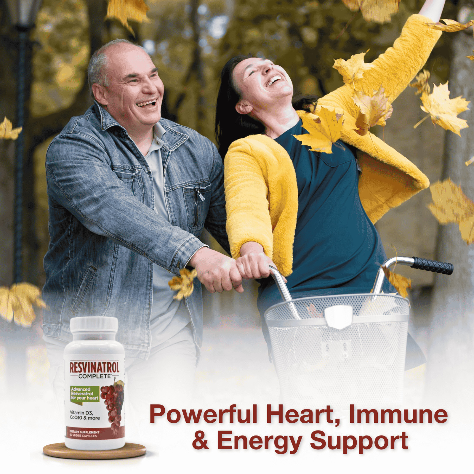 Resvinatrol Complete – Resveratrol – Supports Heart Health & More – 2 Pack