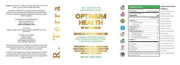 Organic Super food Greens 12 Greens Super foods + Super Herbs – Detox
