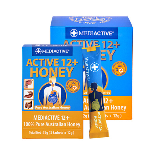 Mediactive 12+ Honey 252g (12g x 21sachets)