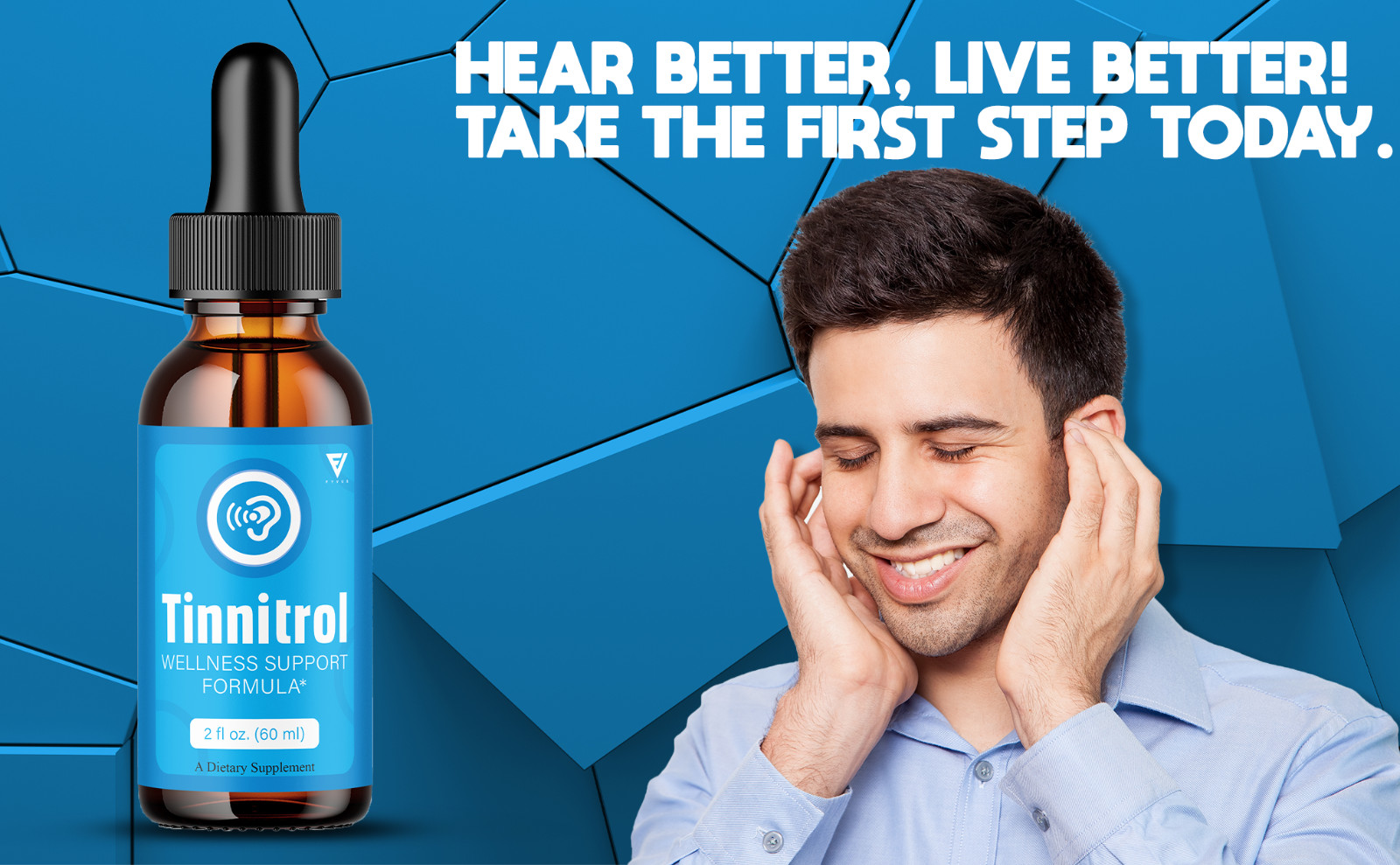(5 Pack) Tinnitrol Tinnitus Drops, Tinnitrol Advanced Support (10oz)