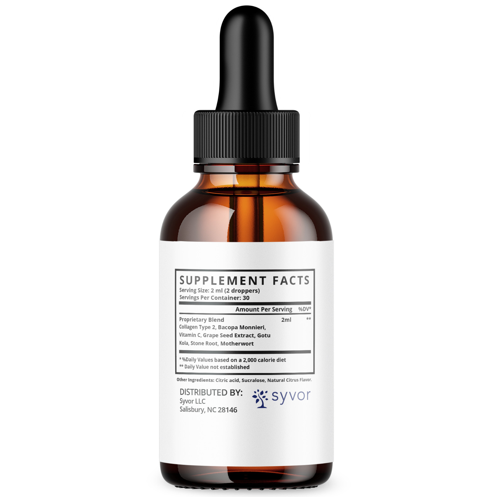 (1 Pack) Glyco Genius Blood Support Drops Advanced Vitamin Supplement 2ML