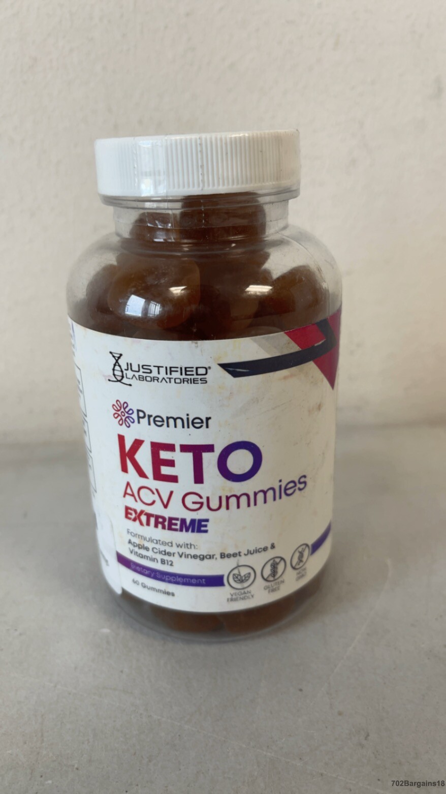 Premier Keto ACV Gummies Premier Keto Gummies Advanced, 60ct