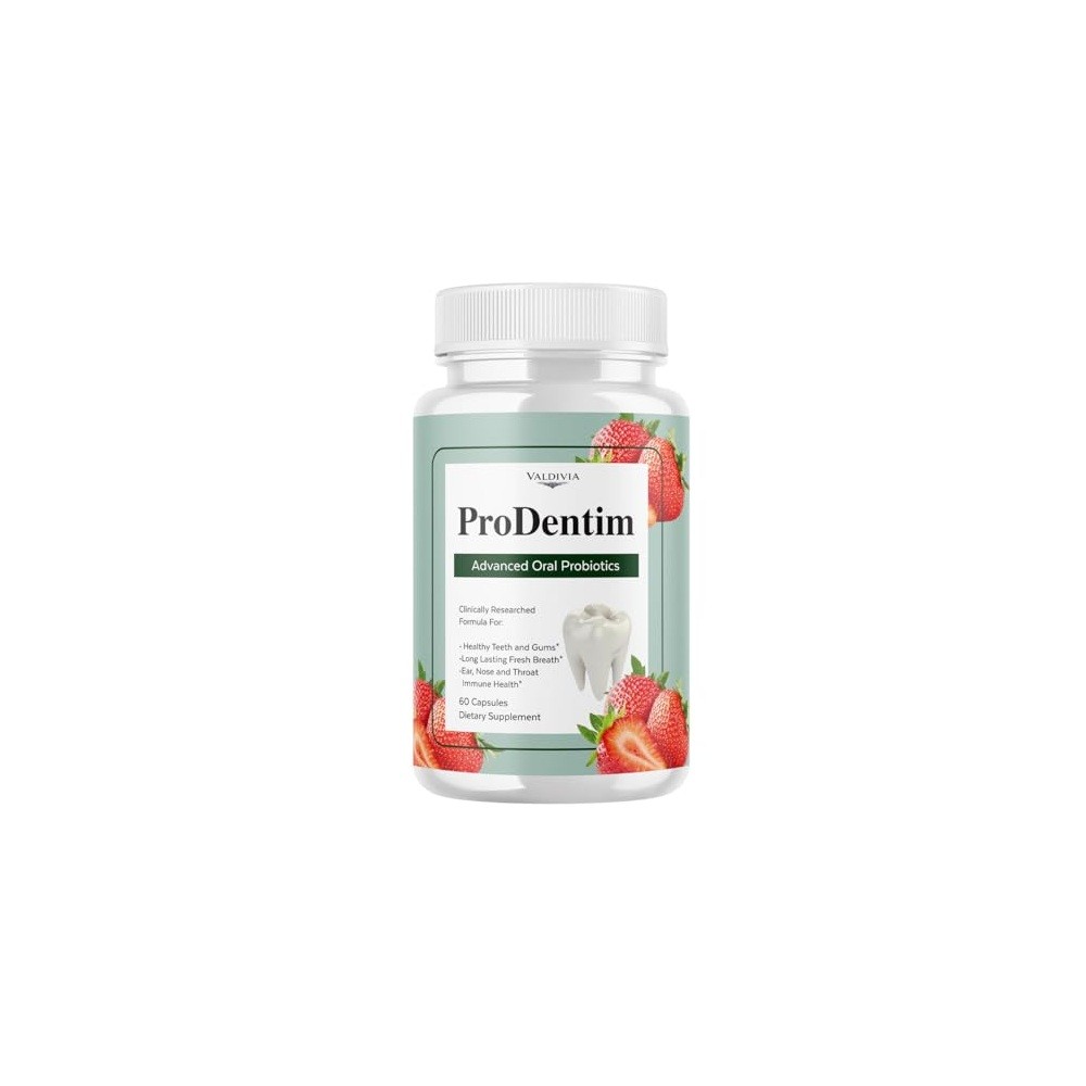 Valdivia ProDentim Oral Health 60 Capsules Dietary Supplement Made in USA