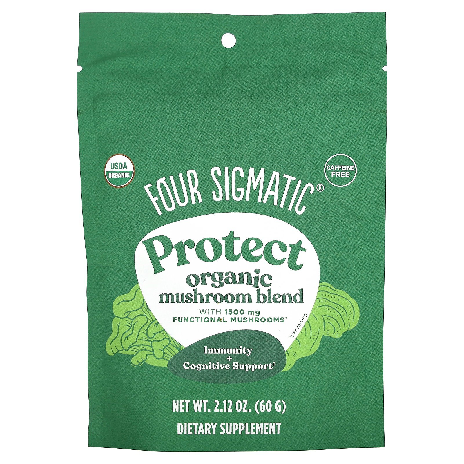 Protect, Organic Mushroom Blend, 2.12 oz (60 g)