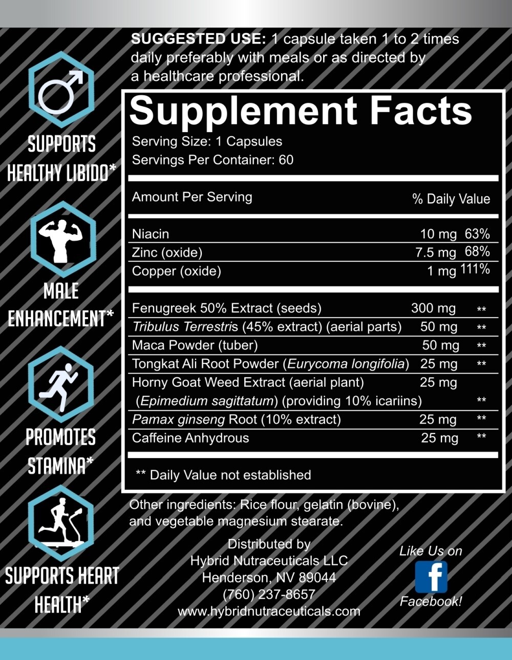 Best Test Booster Testosterone Supplement for Men, Estrogen Blocker Libido Pills