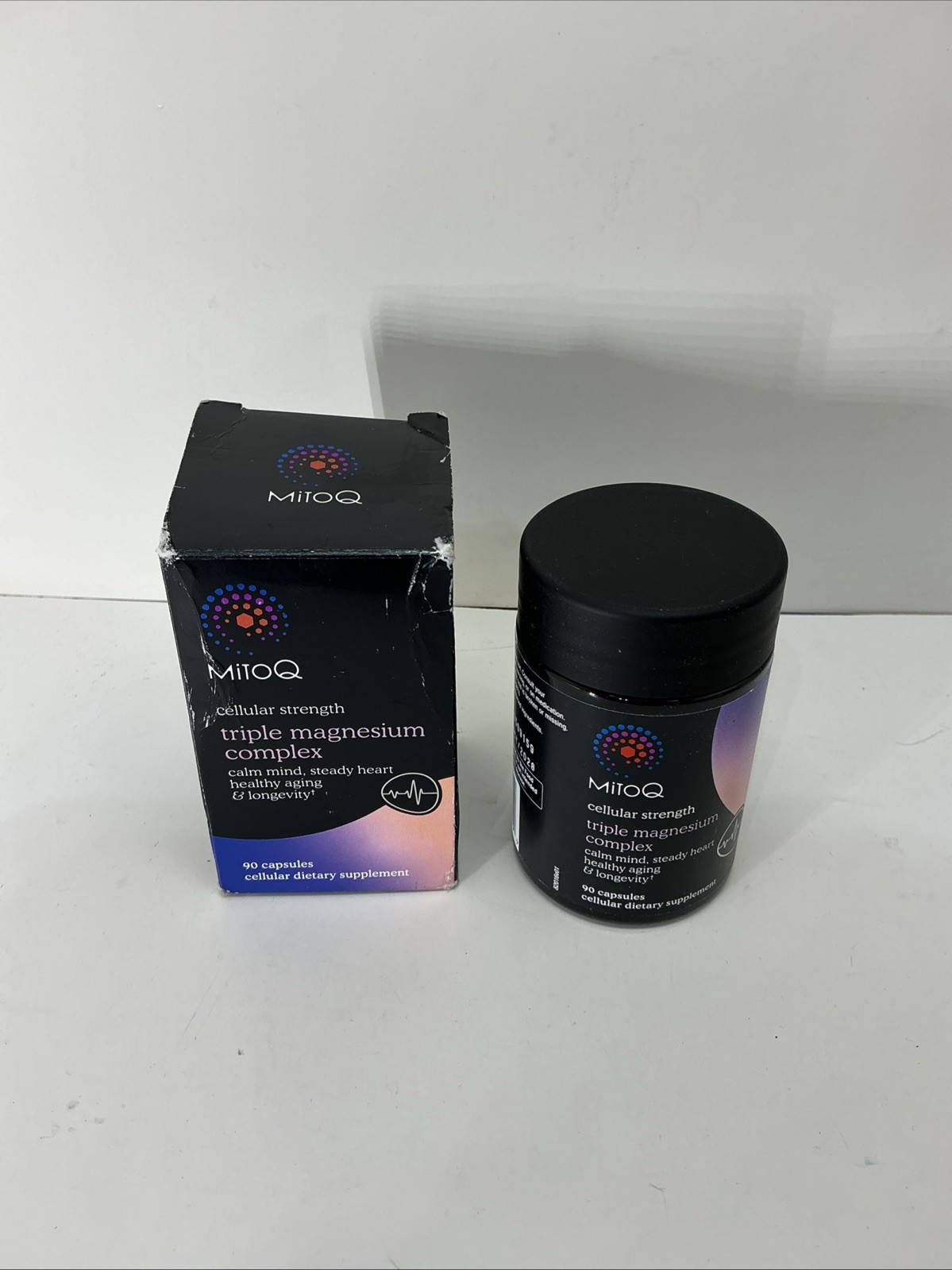 MitoQ Triple Magnesium Complex 90 Capsules Magnesium Glycinate Taurate Orotate