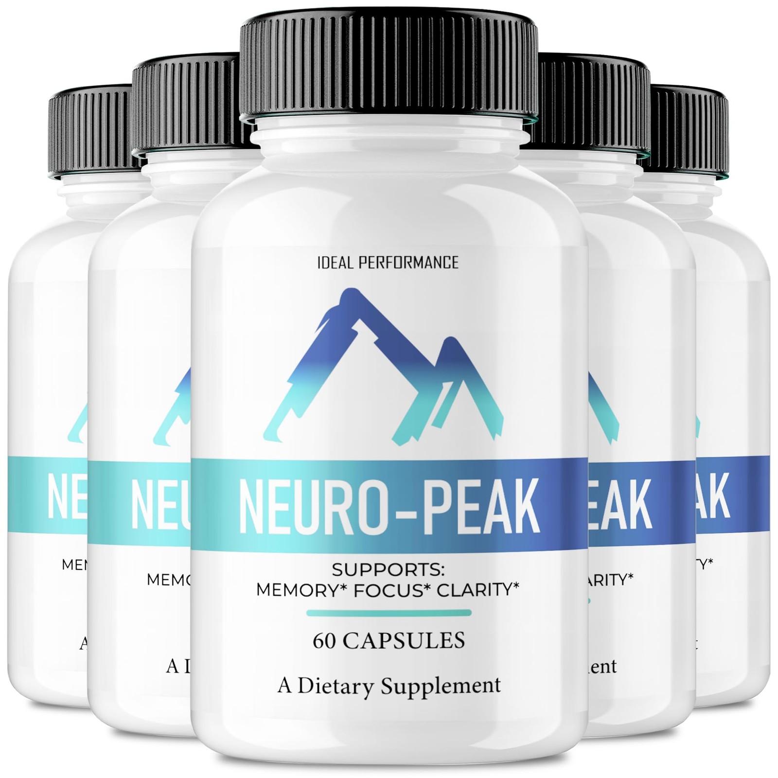 Neuro Peak General Wellness Supplement – 300 Capsules (5 Pack)