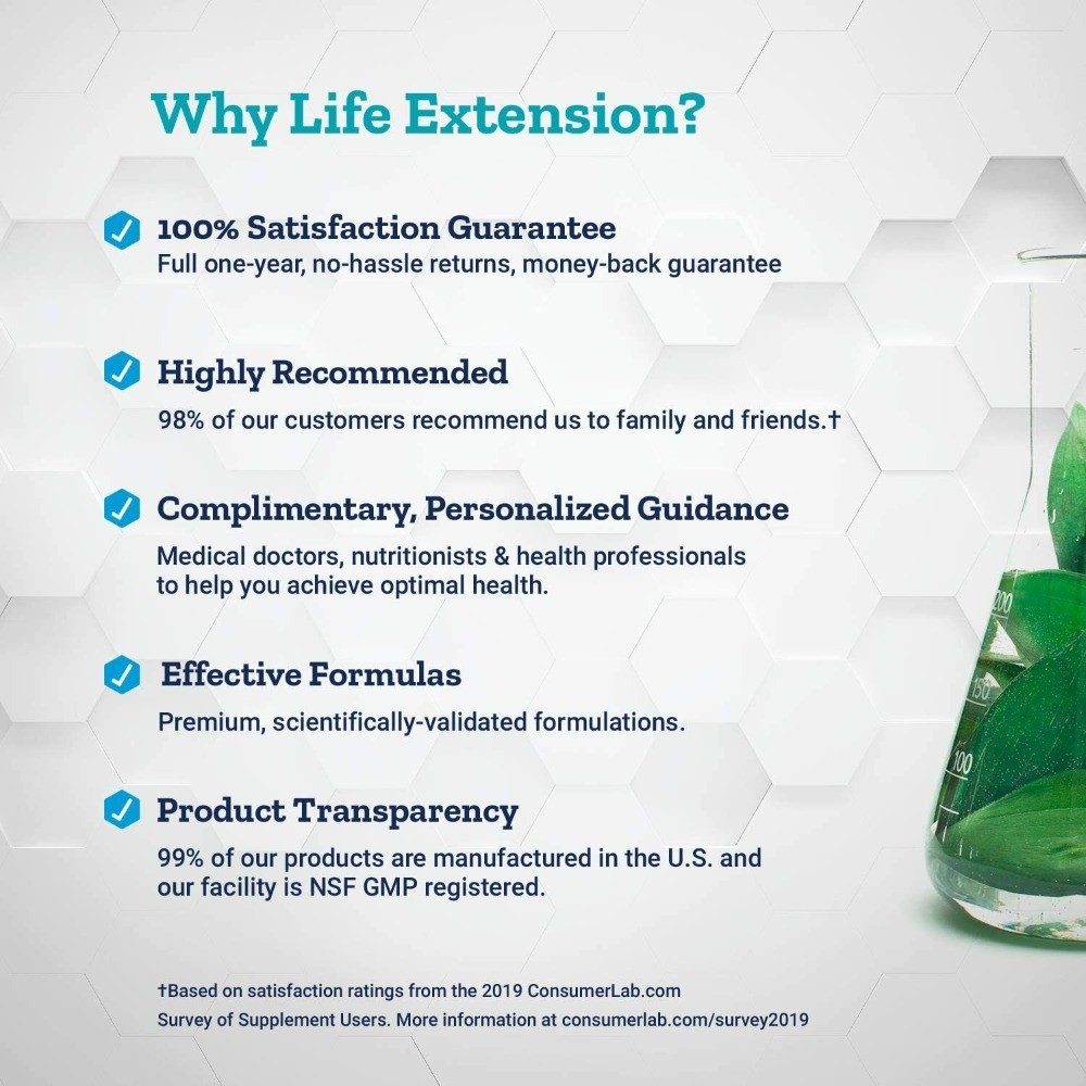 Life Extension Super Bio-Curcumin Turmeric Extract BCM-95, 400mg, 60 Capsules