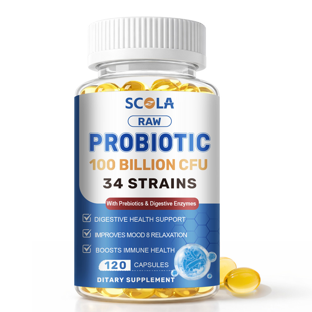 Probiotics 100 Billion CFU Potency Digestive Immune Health 240 Capsules DIGESTIV
