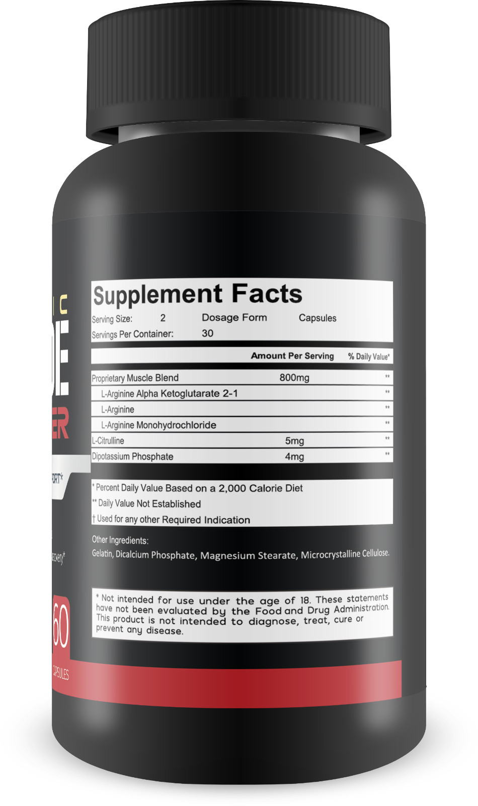 Nitric Oxide Booster – Ultra Andro Dna Muscle Pump Support – Increase Blood Flow