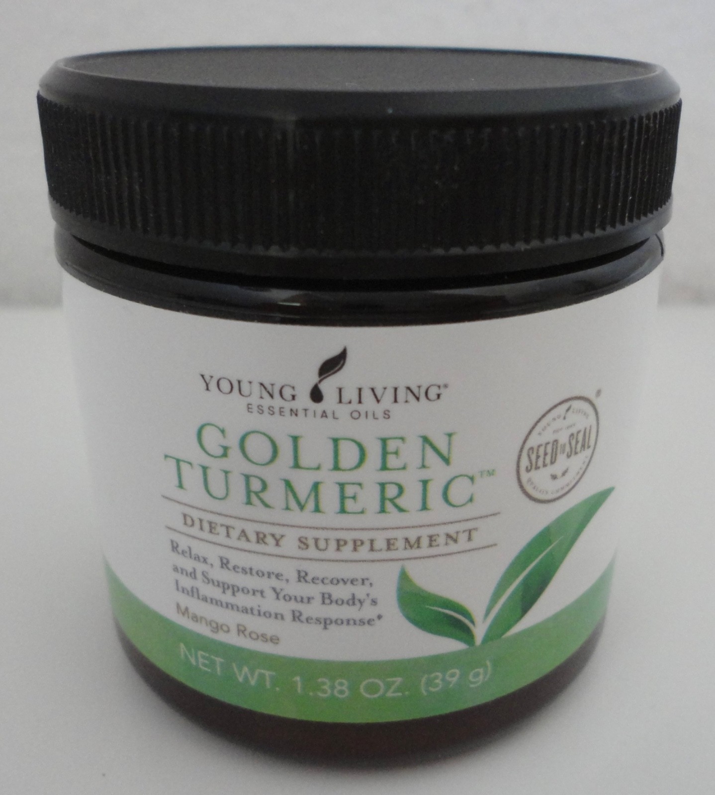 Young Living Essential Oils Golden Turmeric Supplement 1.38 oz. New Sealed