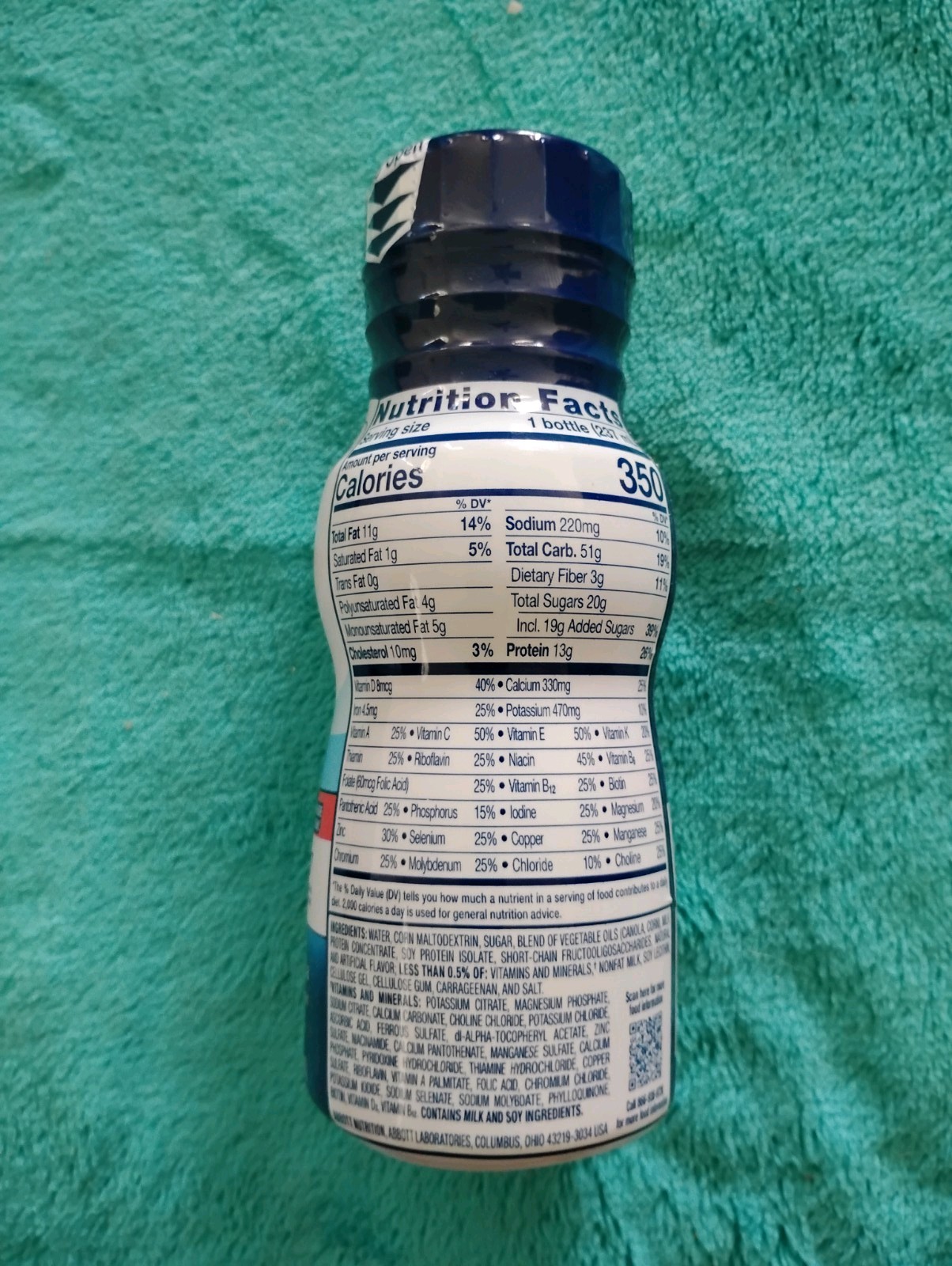 Ensure Plus Vanilla Oral Supplement 8 oz bottle 6 pack