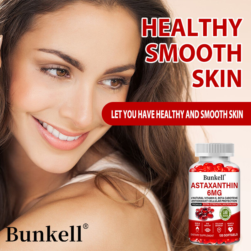 Astaxanthin 6mg – Brain, Skin, Eyes, Joints & Heart Health, Immune Support