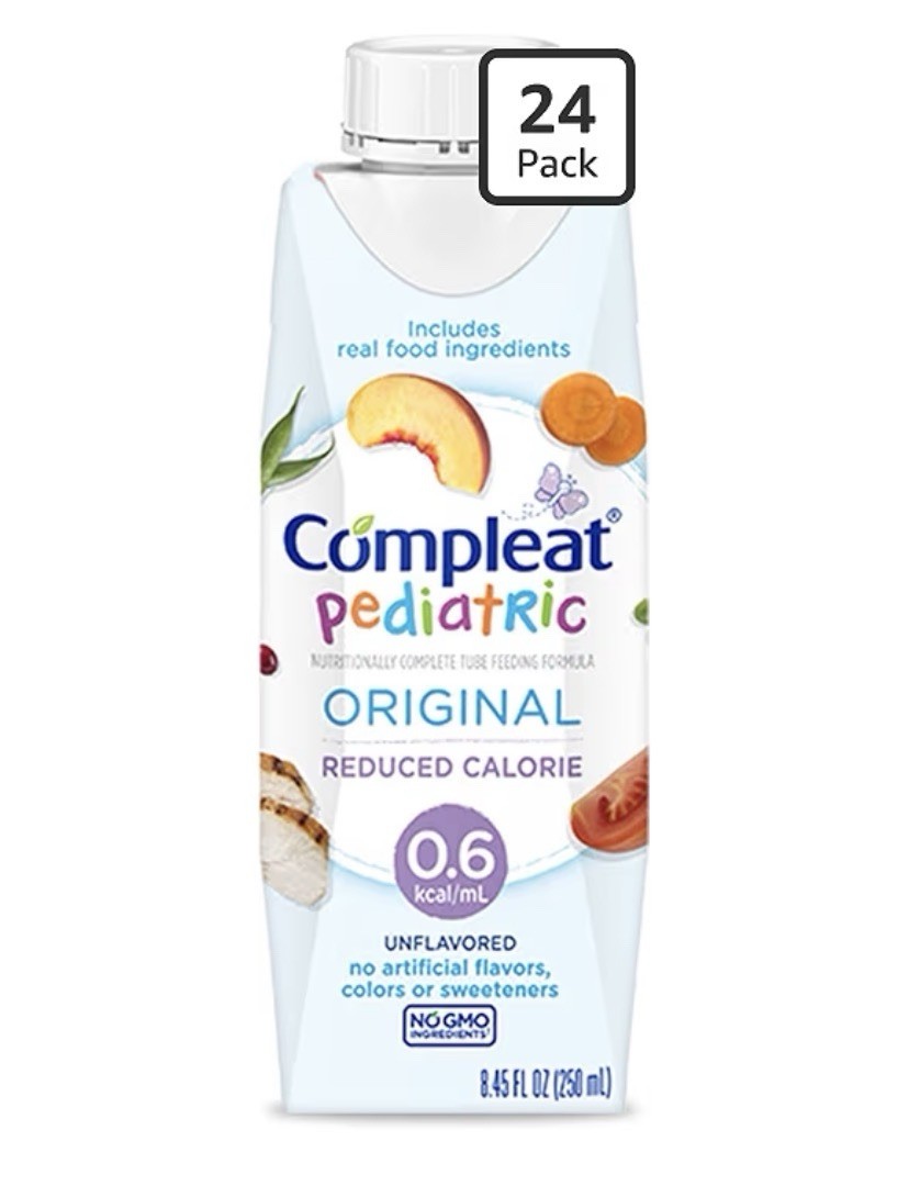 Nestle Compleat Original Tube Feeding Formula Unflavored 8.45 oz – Case of 24