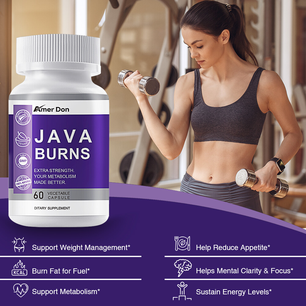 Java Burns Keto Diet Pills, Weight Loss, Fat Burner, Appetite Suppressant, Detox