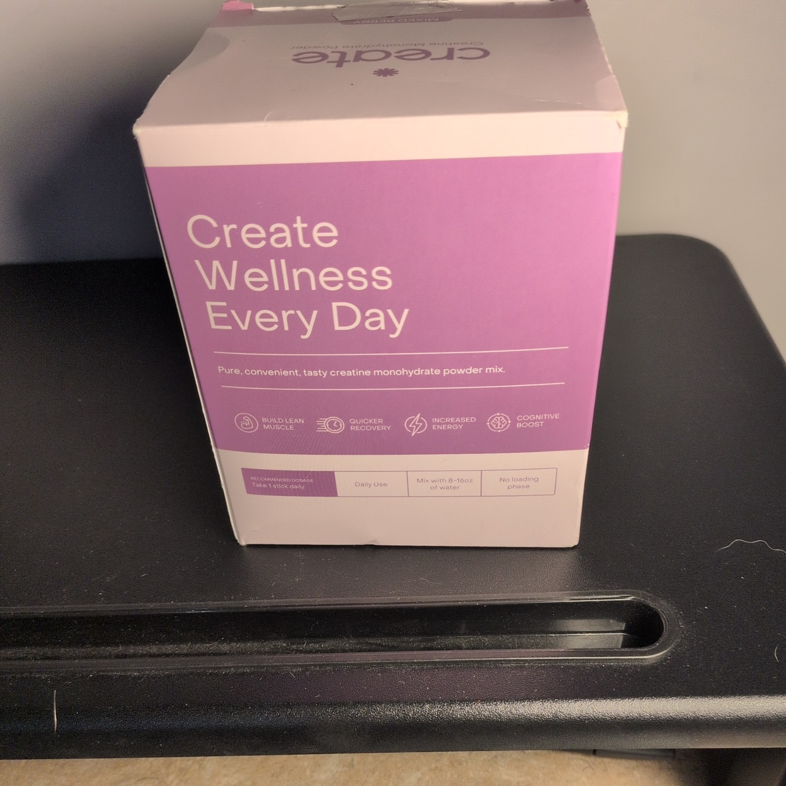 Create Creatine Monohydrate On-The-Go Stick Packs Mixed Berry (30 Sticks) 08/27