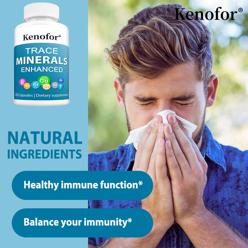Enhanced Trace Minerals Supports Immune Cell Balance Power To Exercise Healthily