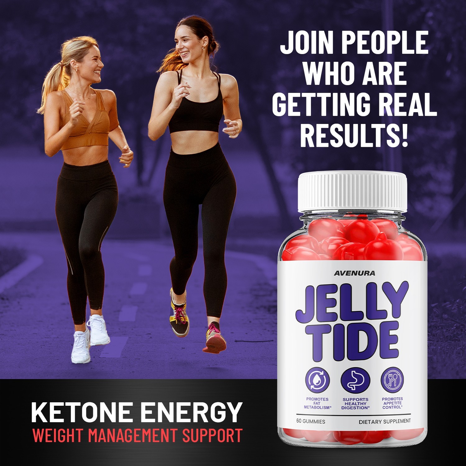 (2 Pack) Jelly Tide ACV Gummy – Jellytide Natural Ingredients for lifestyle