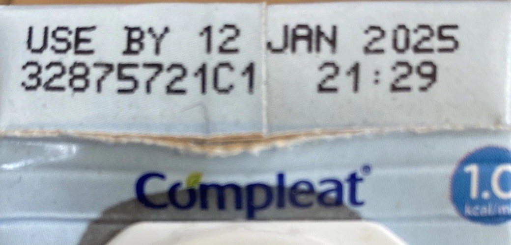 Nestle Compleat 1.0 Original Unflavored Real Food Ingredients 8.45 oz Lot Of 23