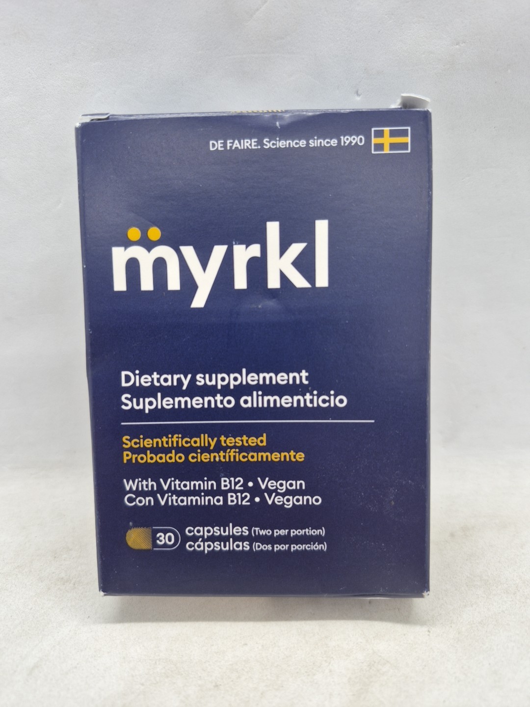 Myrkl 15 Dose Pack Dietary Supplement – 30 Capsules – Exp 12/2027