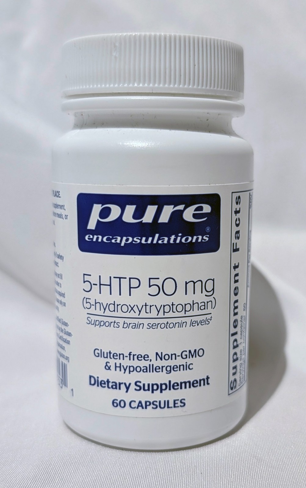 Pure Encapsulations 5-HTP 50mg – 60 Capsules – EXP 03/2028 – NEW