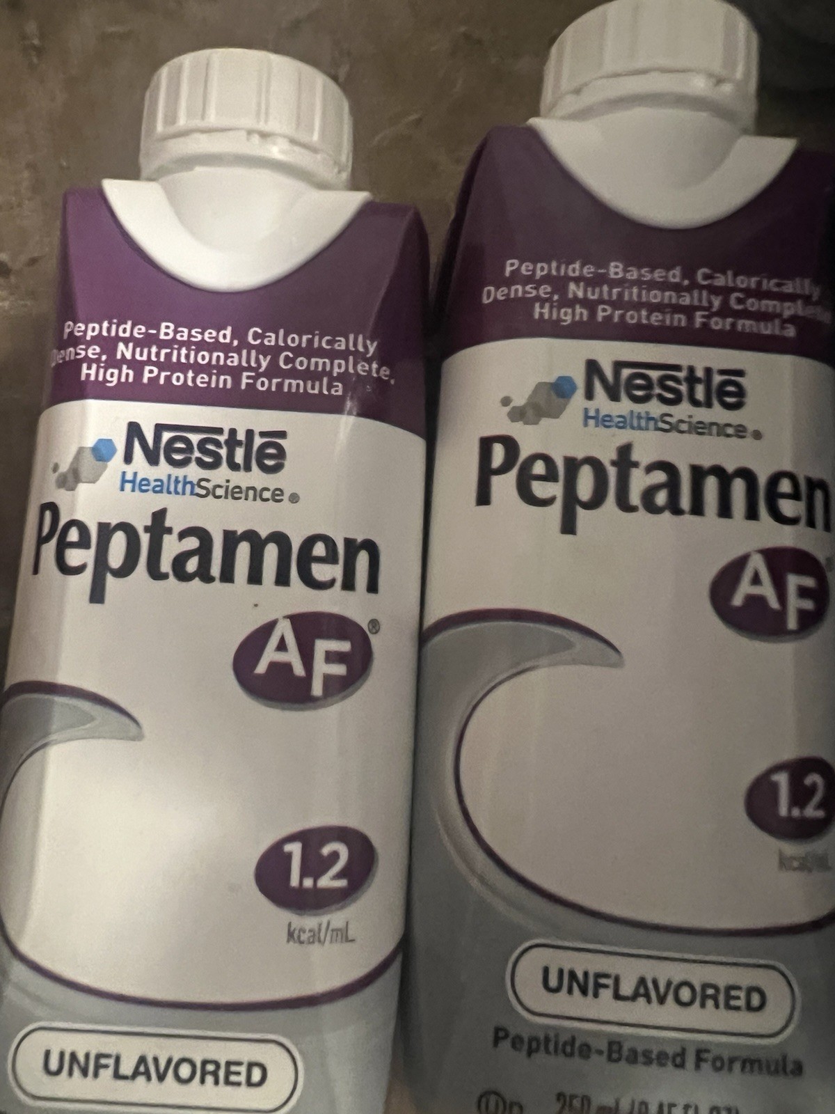 Case Of 24 Nestle Peptamen AF Unflavored Tube Feeding Formula Adult Carton 5/26