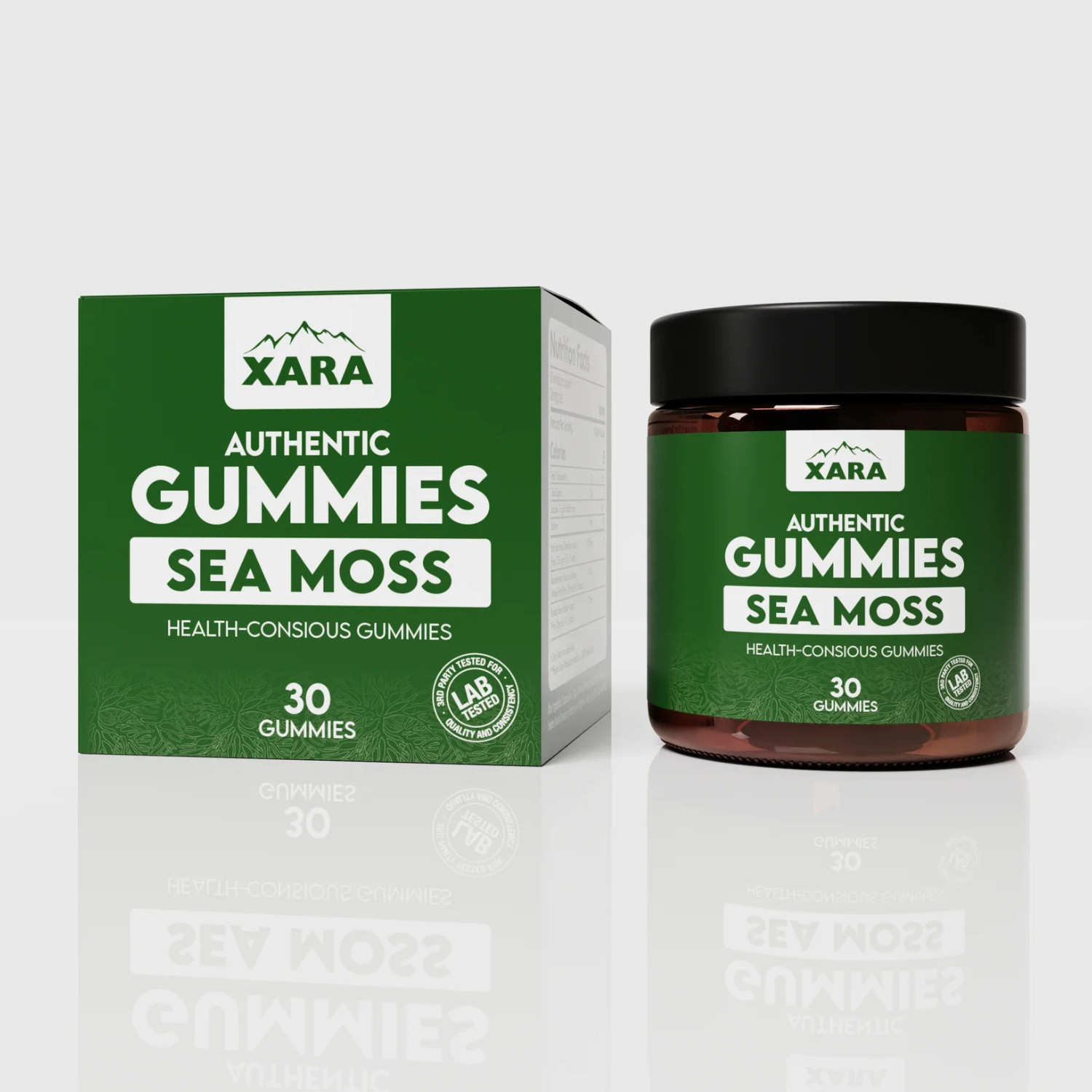 Xara Shilajit – Irish Sea Moss Gummies, 30 Count, Exp. 08/27 ($39+ Value)