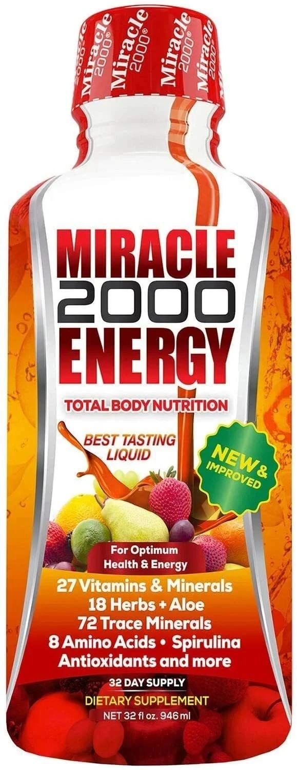 Century Systems Miracle 2000 Energy 32 fl.oz (946 mL) pack of 2
