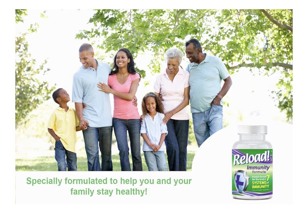 Reload Immunity Formula Antioxidant Support 7 System Of Immunity 120 Cspsules