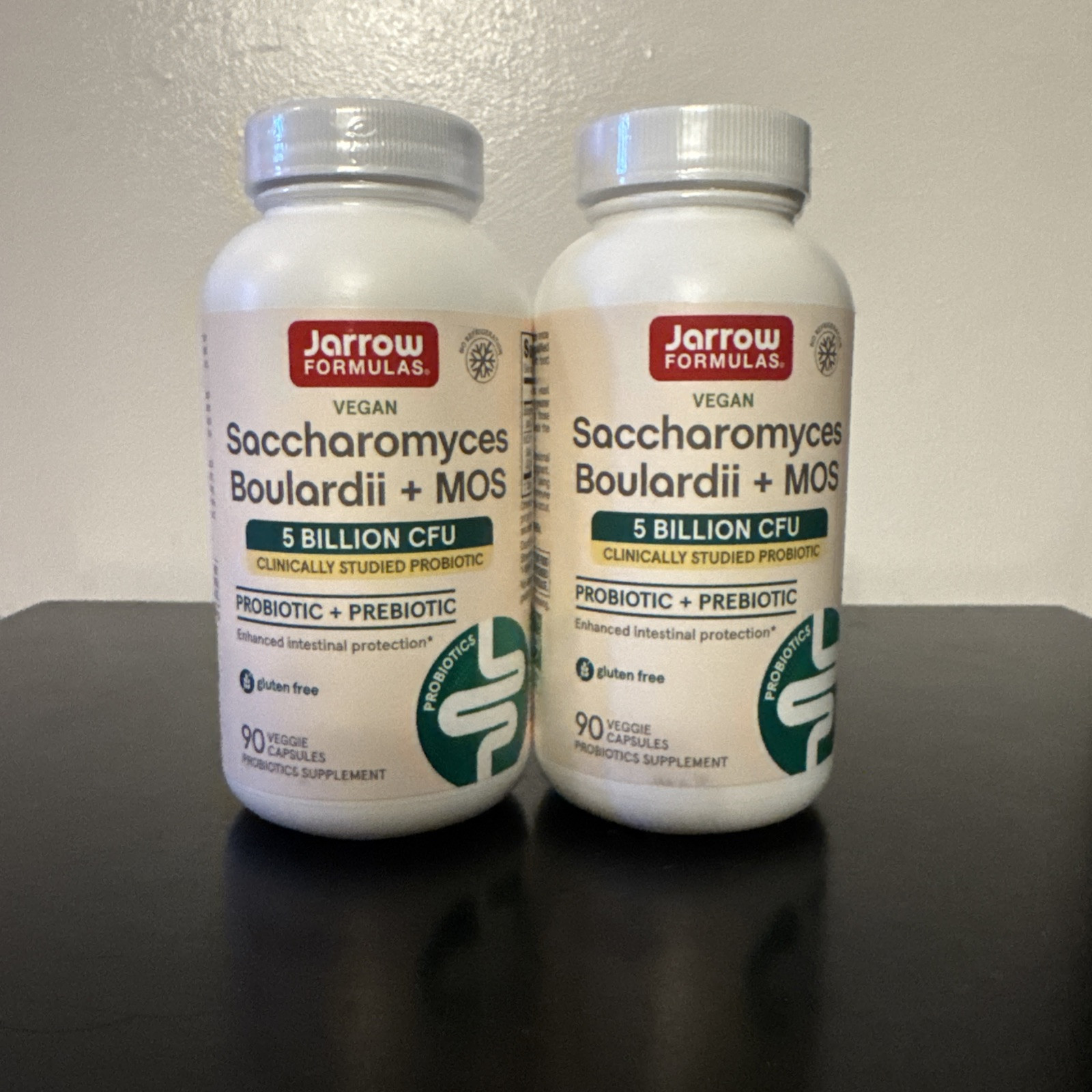 Jarrow Formulas Saccharomyces Boulardii and MOS Probiotics – 180 Capsules