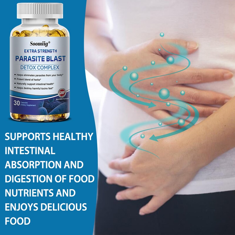 Detox Softgels, Cleanse, Full Body Gut Detox,Healthy Digestion & Immune 120 CT
