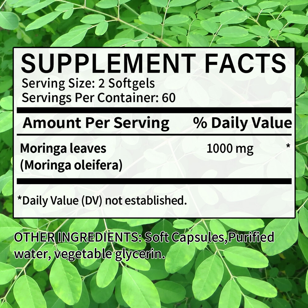 Moringa Green Superfood Supplement,Detox,Antioxidant,Boost Immunity