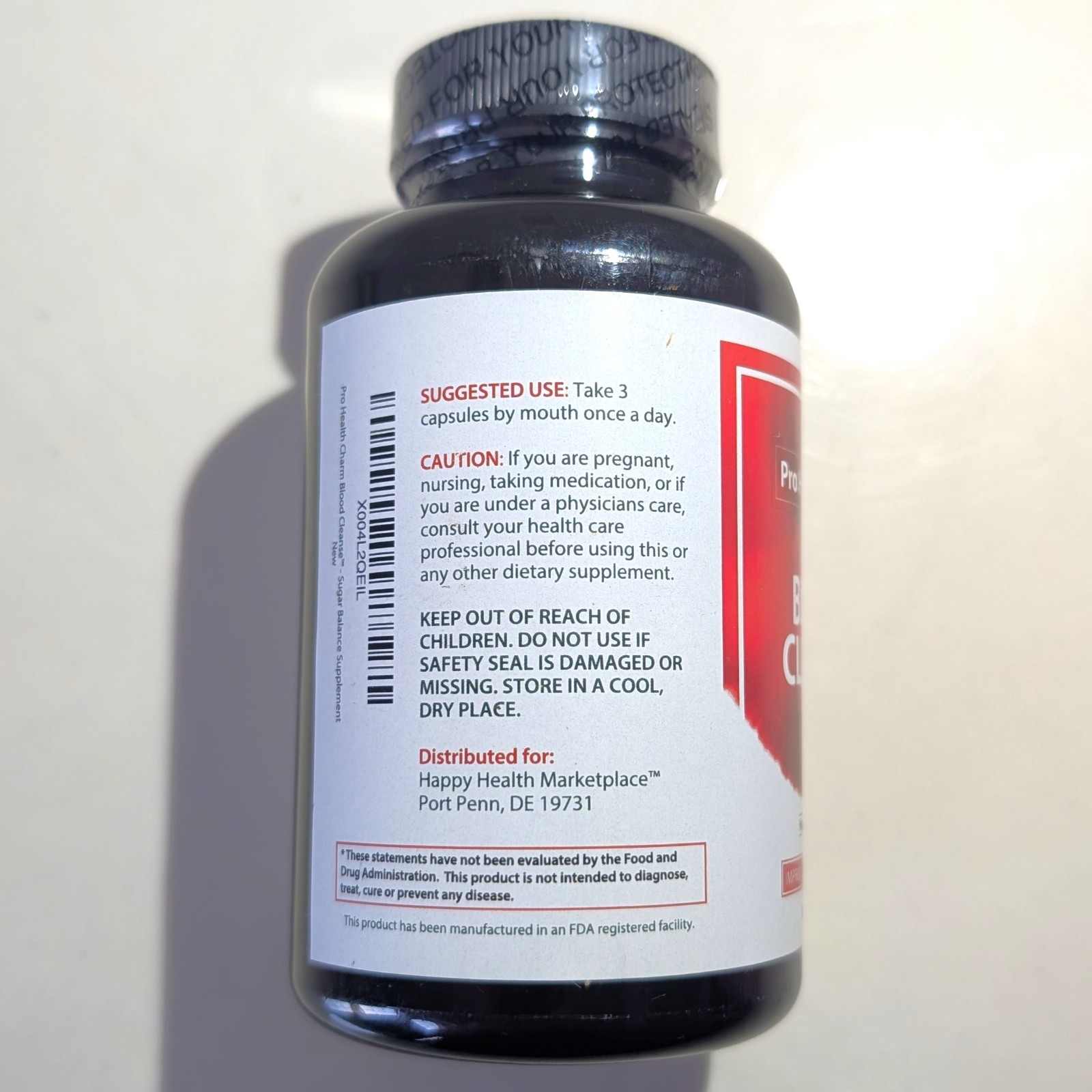 Pro Health Charm Blood Cleanse Improved Formula 90 Count Exp 03/2027 Free Ship