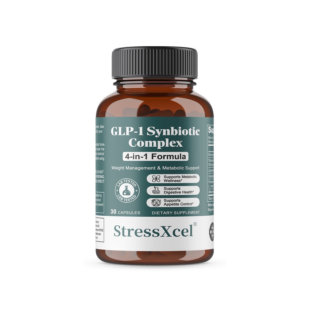 4in1 Symbiotic Complex for Metabolism,Appetite Manage & Gut Balance,30~120 Caps