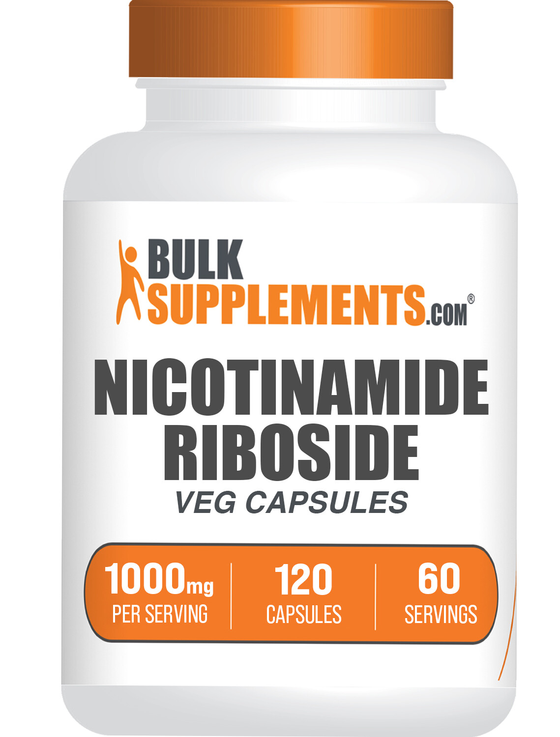BulkSupplements Nicotinamide Riboside Capsules – 1000mg – 120 Capsules
