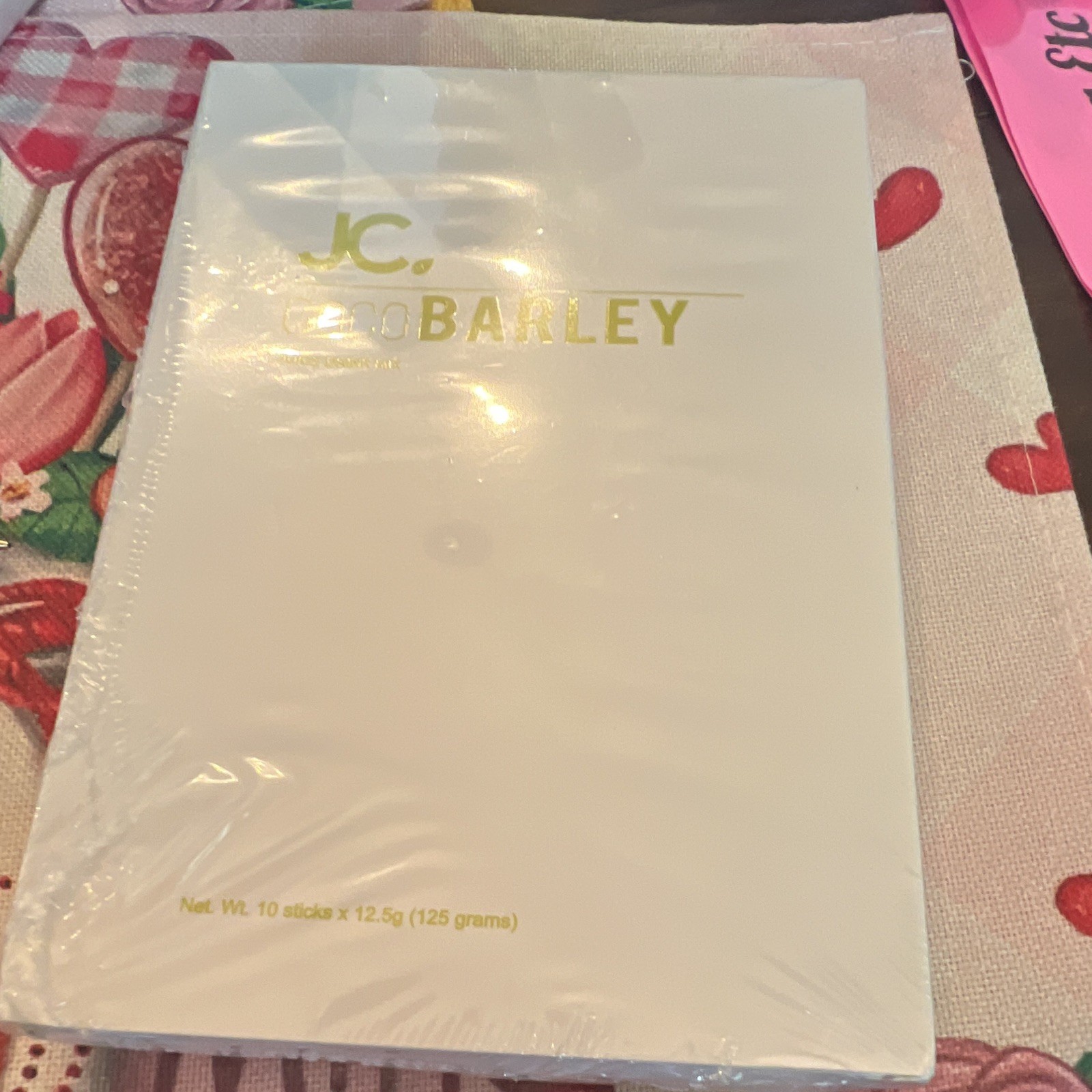 JC Coco Barley Juice Drink Mix Powder Vanilla 10 x 12.5g Sticks 125g Halal