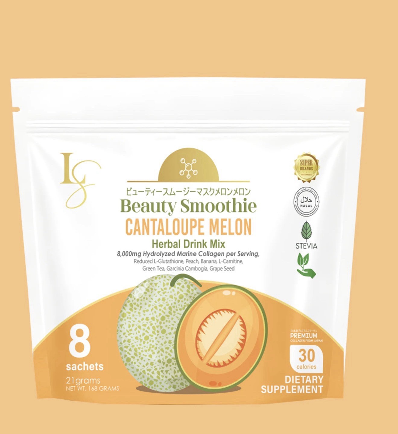 Luxe Slim Beauty Smoothie Cantaloupe Melon