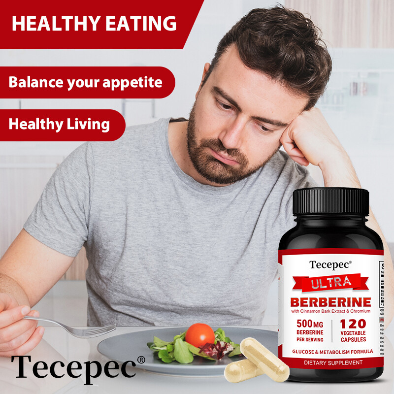 Ultra Berberine 500mg Plus Organic Cinnamon – Heart Health & Weight Management