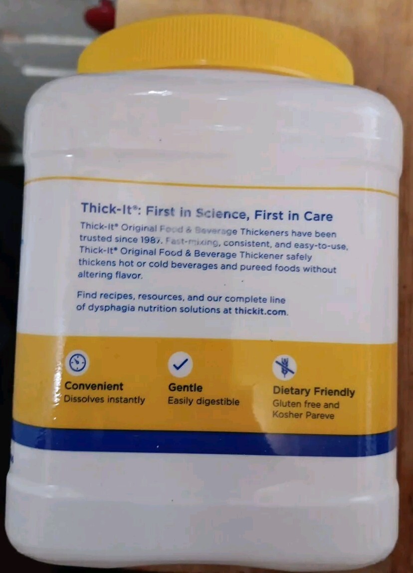 Thick-It Original Food & Drink Thickener Unflavored 10 oz. Canister