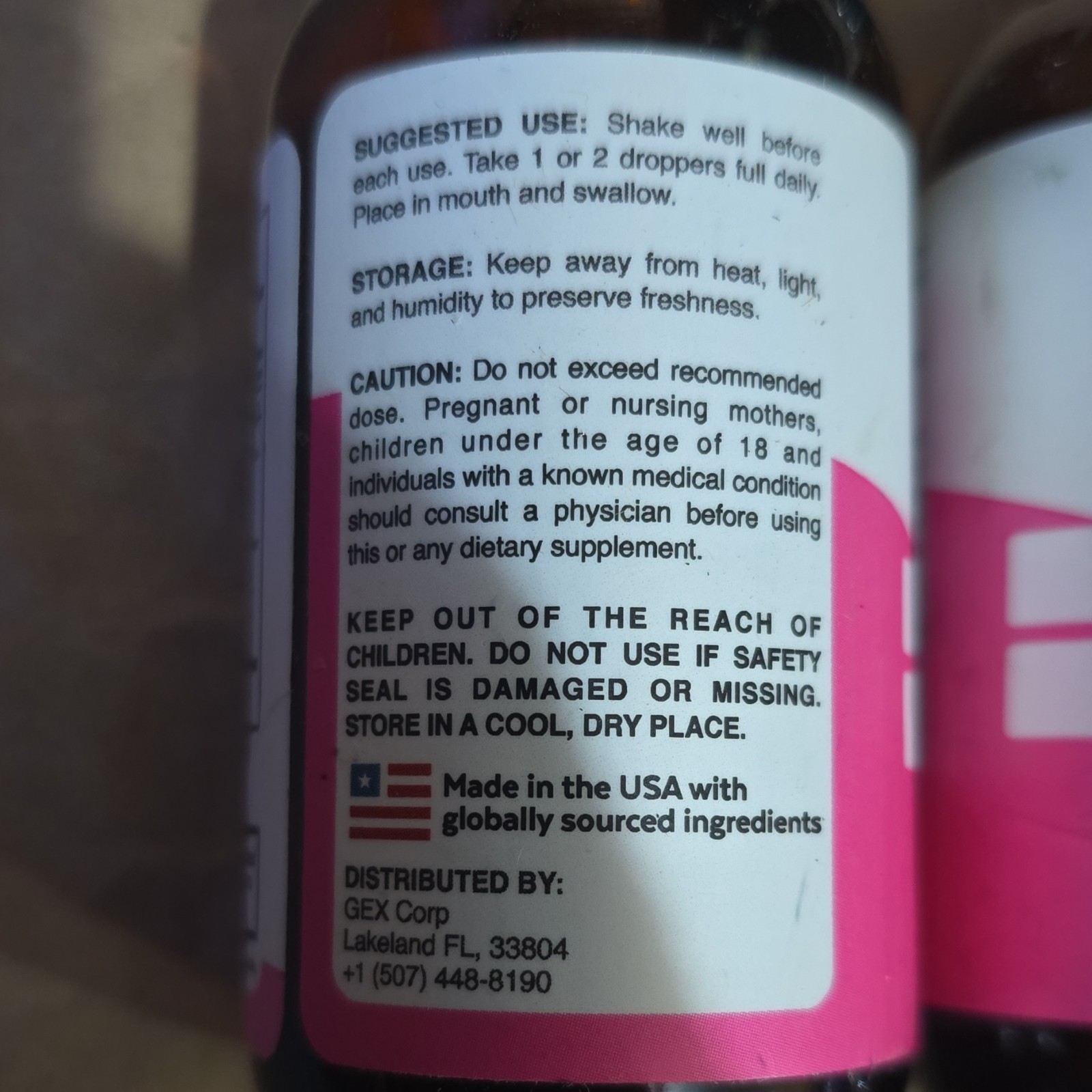 Gelatine Sculpt Liquid Drops Digestive/Metabolism Support Lemon 2 fl oz Lot 2