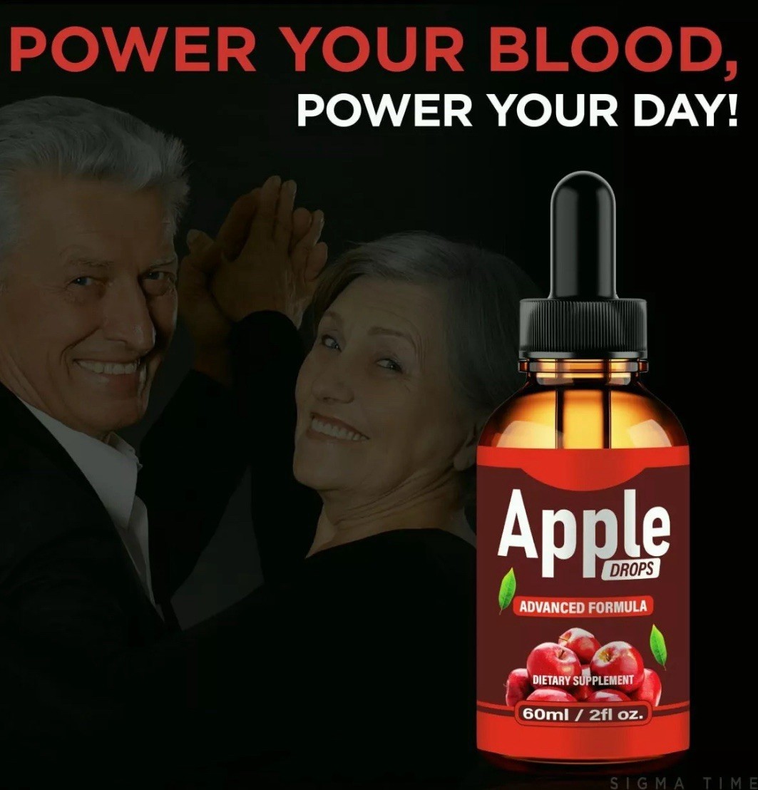Apple Drops to Support Weight Loss & Stable Blood Pressure Level 30 Ser New