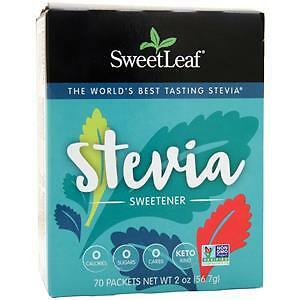 Sweetleaf Stevia Sweetener Powder 70 pckts