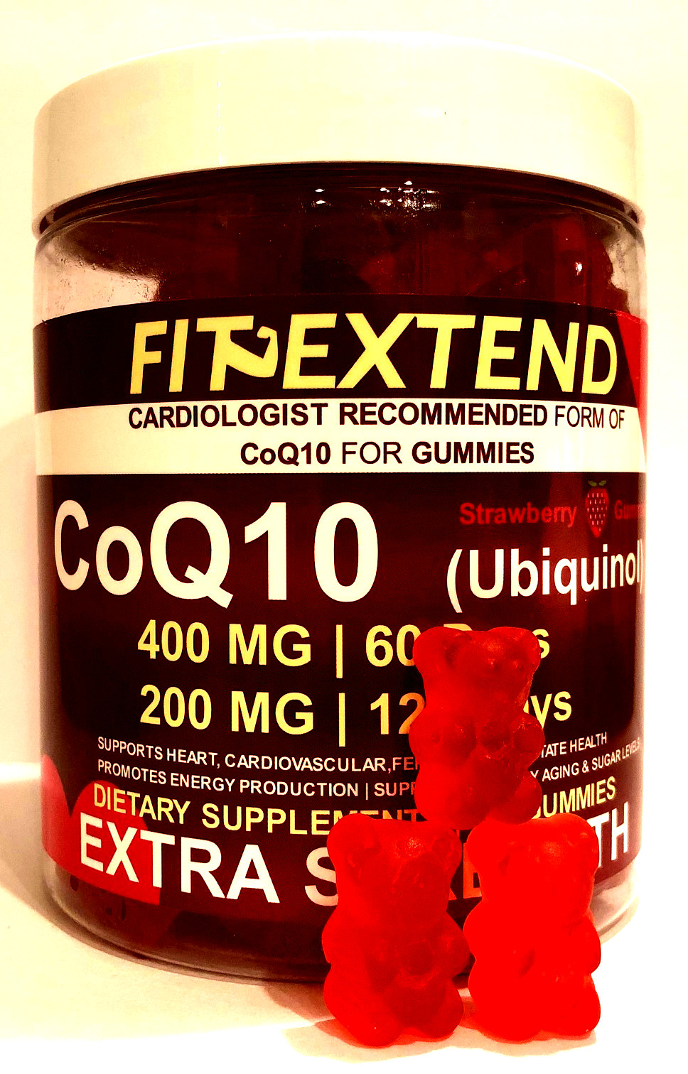coq10 200mg GUMMY coq10 400mg coq10 ubiquinol Heart Health Coenzyme 120 CT Super
