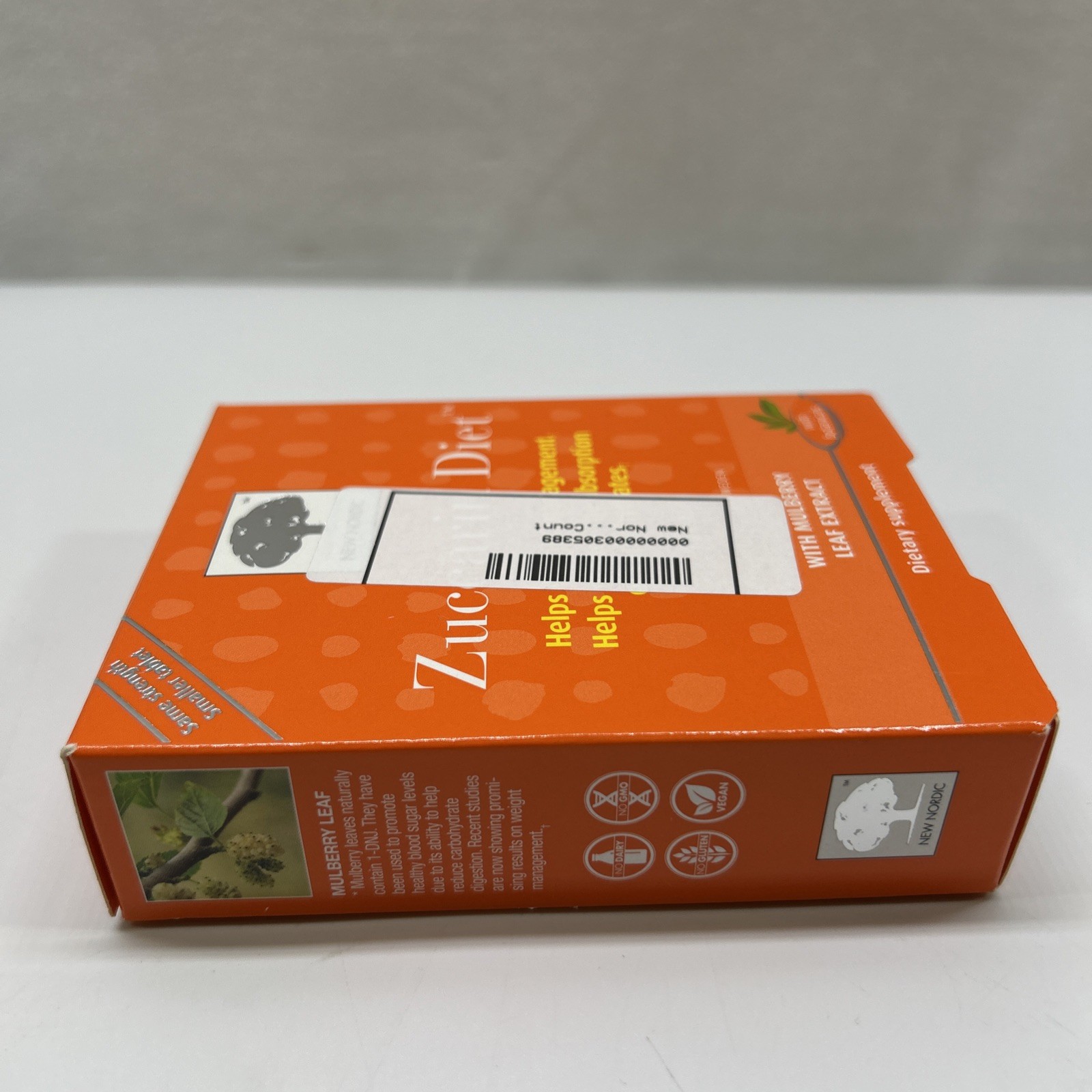 New Nordic US Inc Zuccarin Diet 60 Tablets Dairy-Free, Gluten-Free Shipped Free!